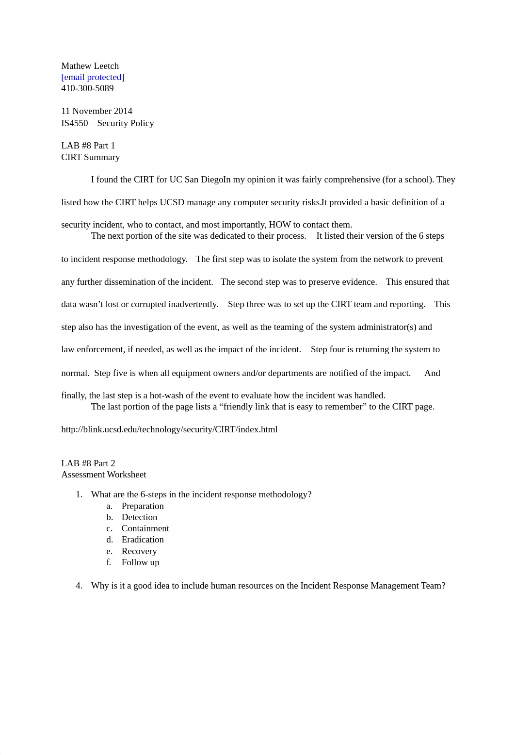 IS4550 Security Policy Lab 8_dds780anei9_page1