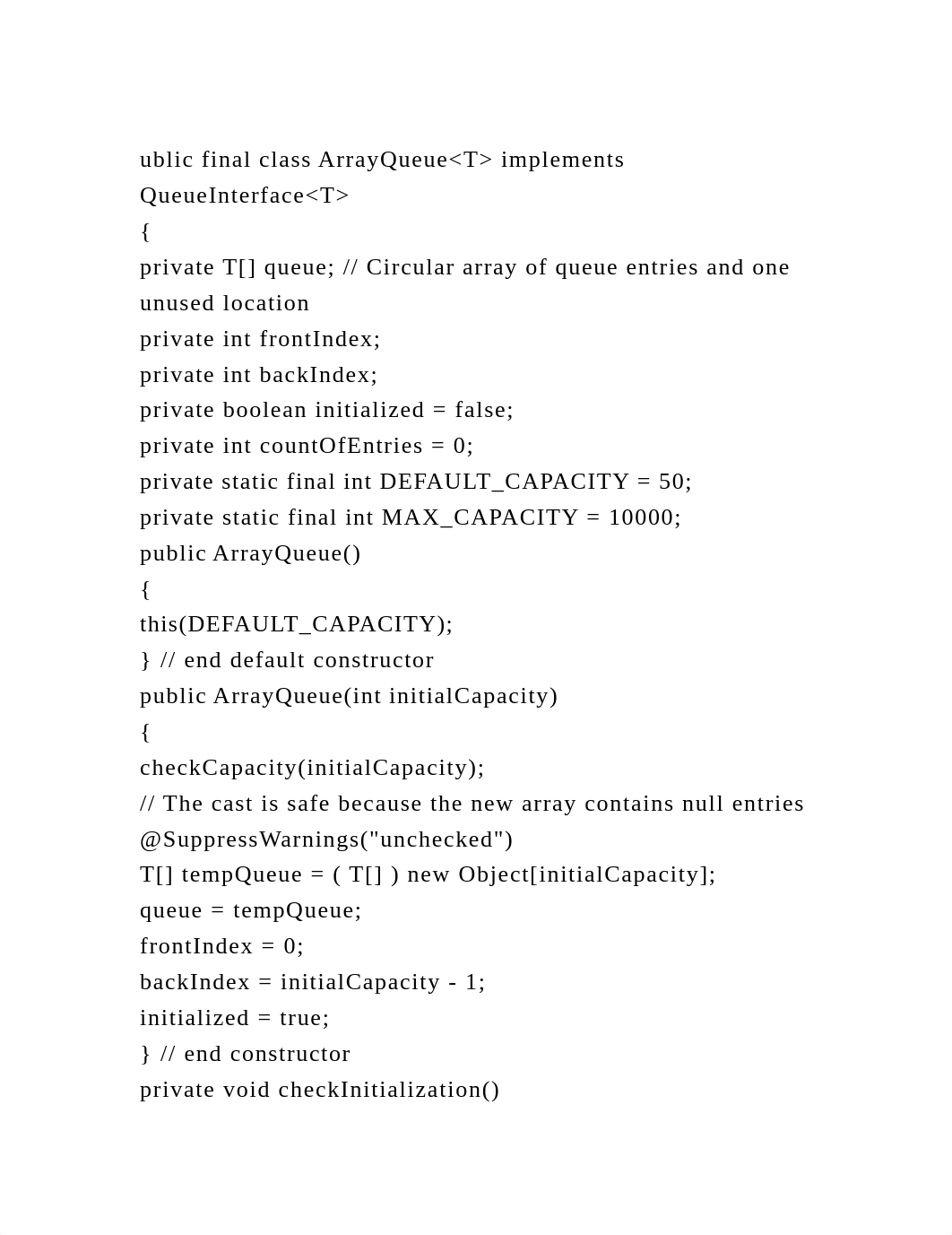 ublic final class ArrayQueueT implements QueueInterfaceT{pri.docx_dds8kg1l3x8_page2