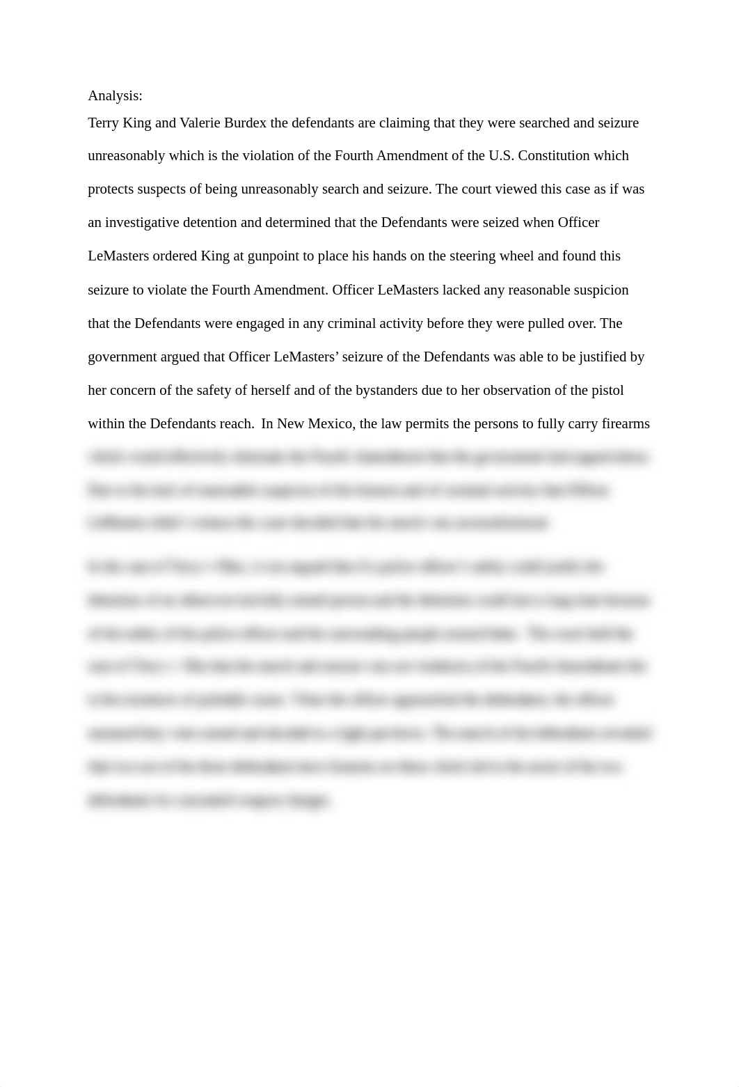 Us v King Case Brief Analysis.docx_ddsb5jfjmo2_page1