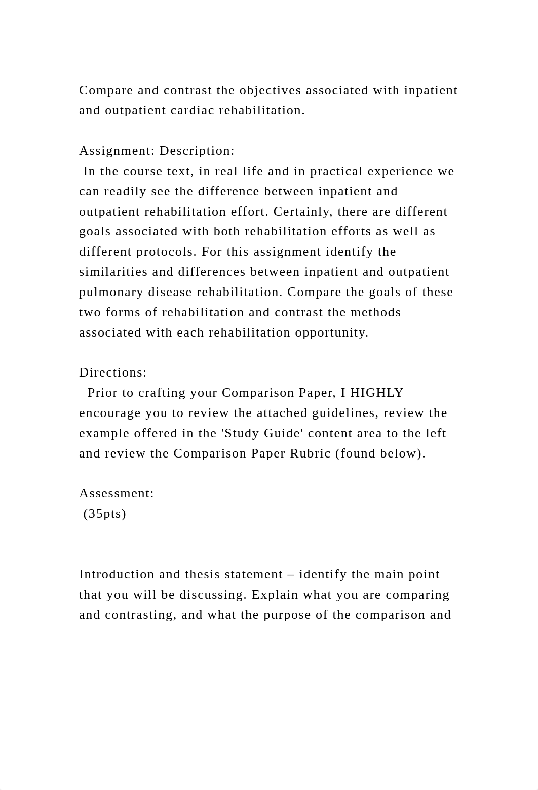 Compare and contrast the objectives associated with inpatient and ou.docx_ddsc0nax3bd_page2