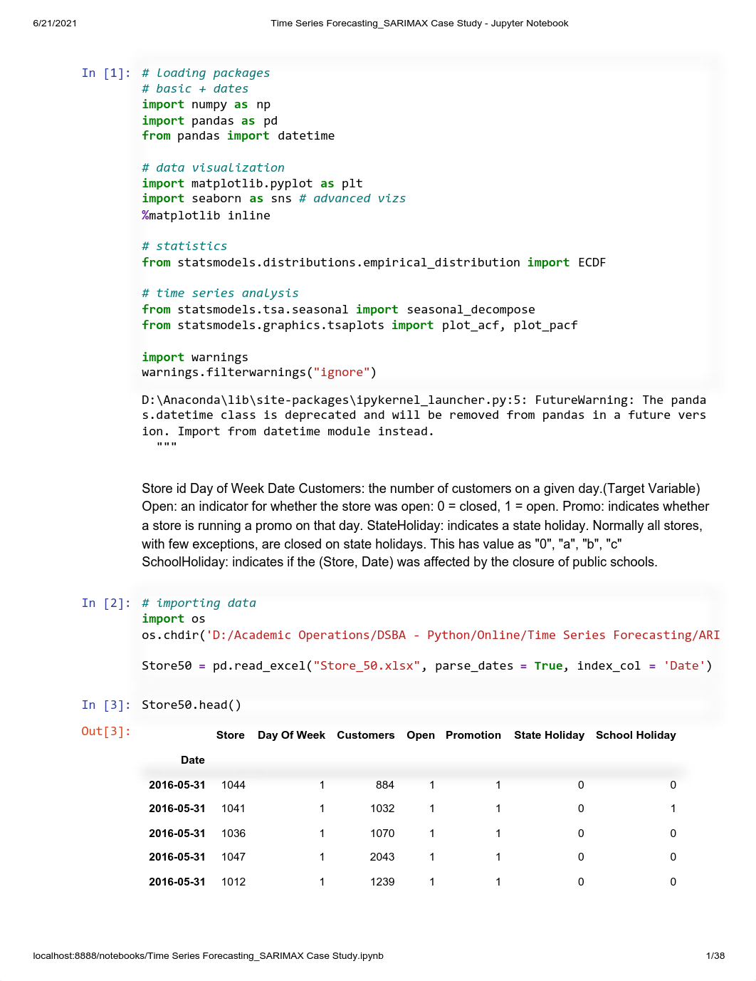 Time Series Forecasting_SARIMAX Case Study - Jupyter Notebook.pdf_ddt3xcgqvzp_page1