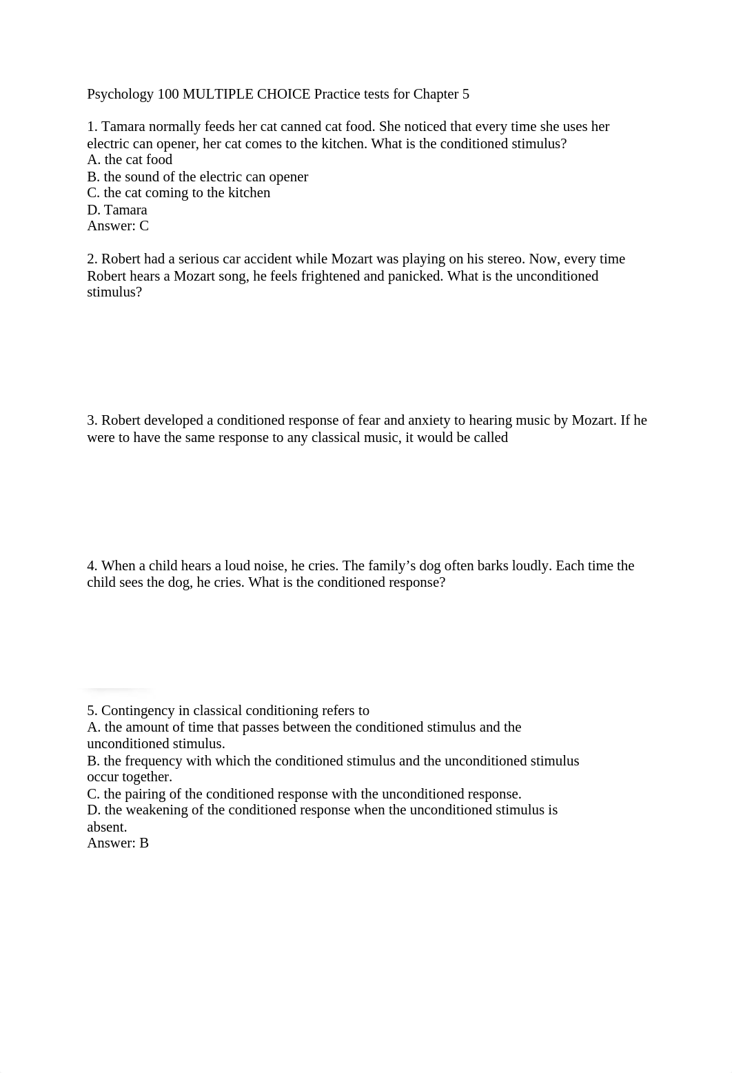 Psych 100 Multiple Choice Practice test for Chapter 5.docx_ddtd33ryvqh_page1