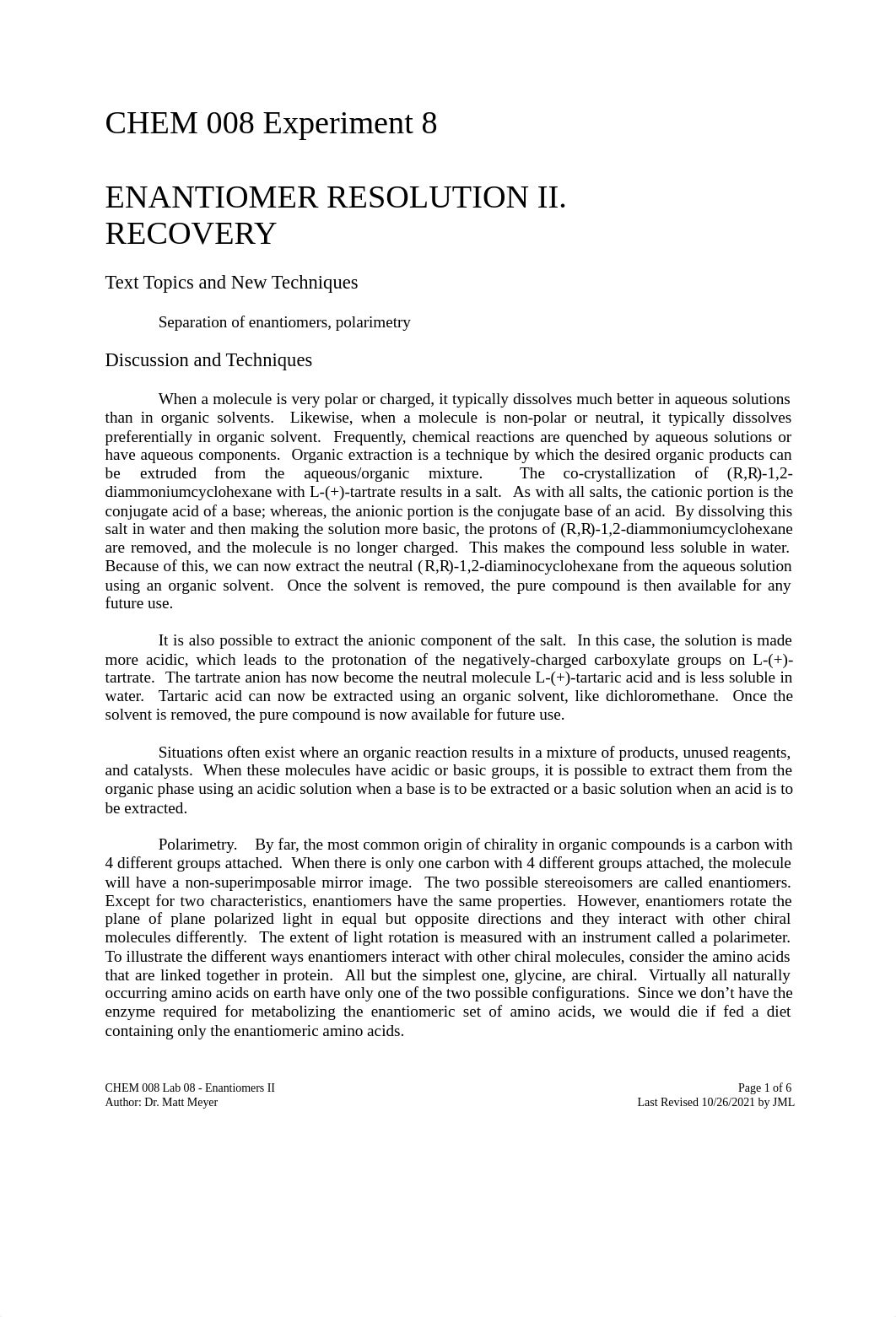 CHEM 008 Lab 08 - Enantiomers II.pdf_ddtj0dmpcgu_page1