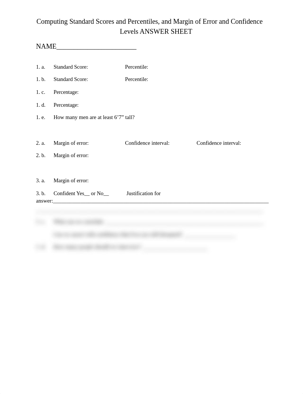 Computing Standard Deviation  Standard Scores and Percentiles - ANSWER Sheet to complete.docx_ddtl03yi1lz_page1