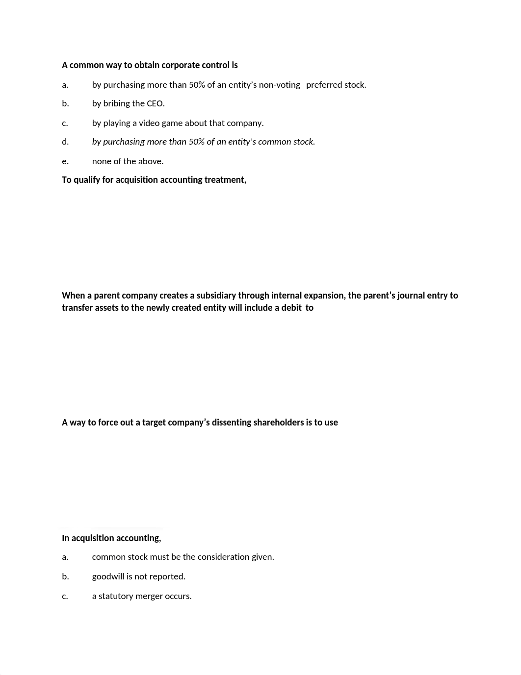 A common way to obtain corporate control is.docx_ddtpq54e184_page1