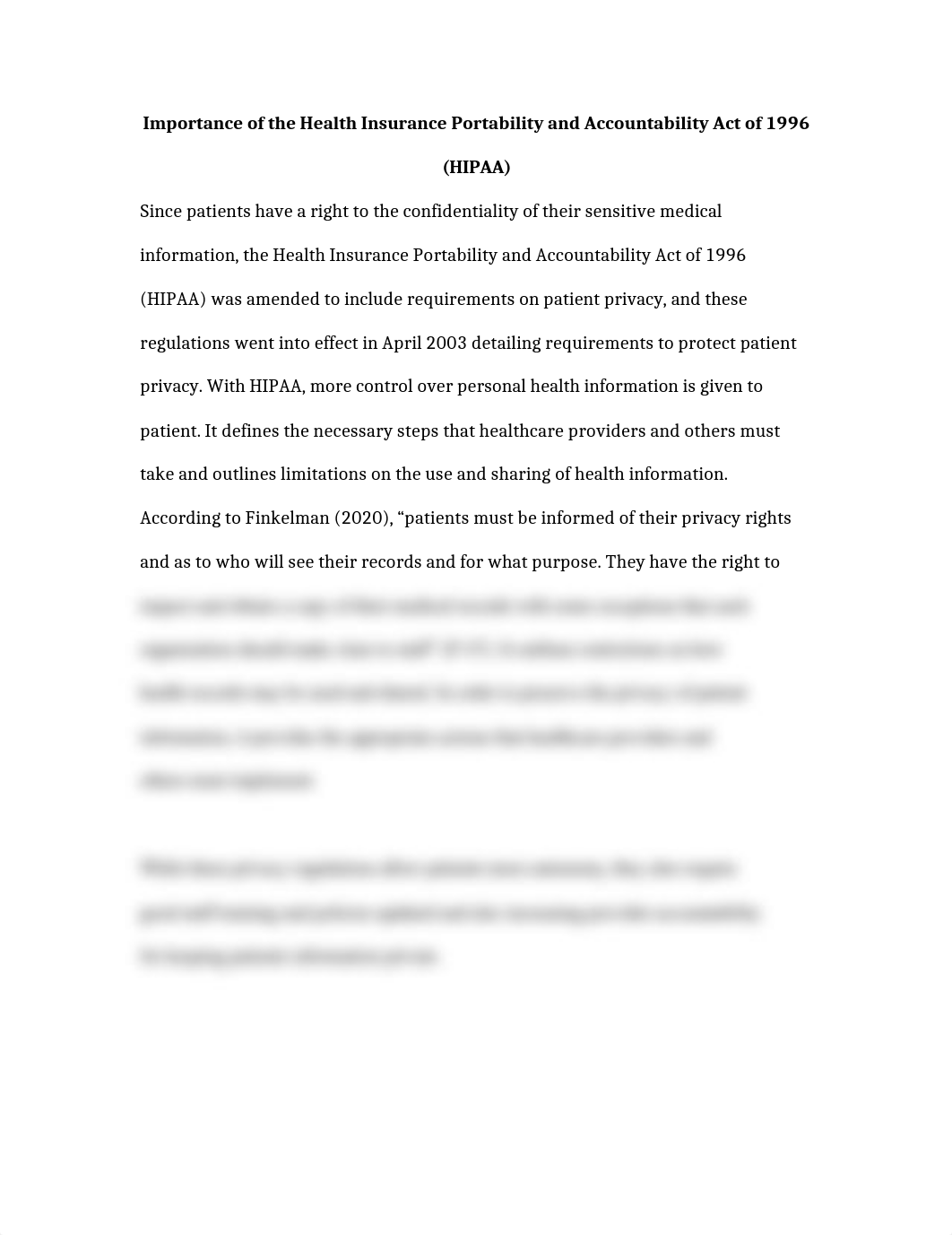 Importance of the Health Insurance Portability and Accountability Act of 1996.docx_ddtsvk74ndq_page1