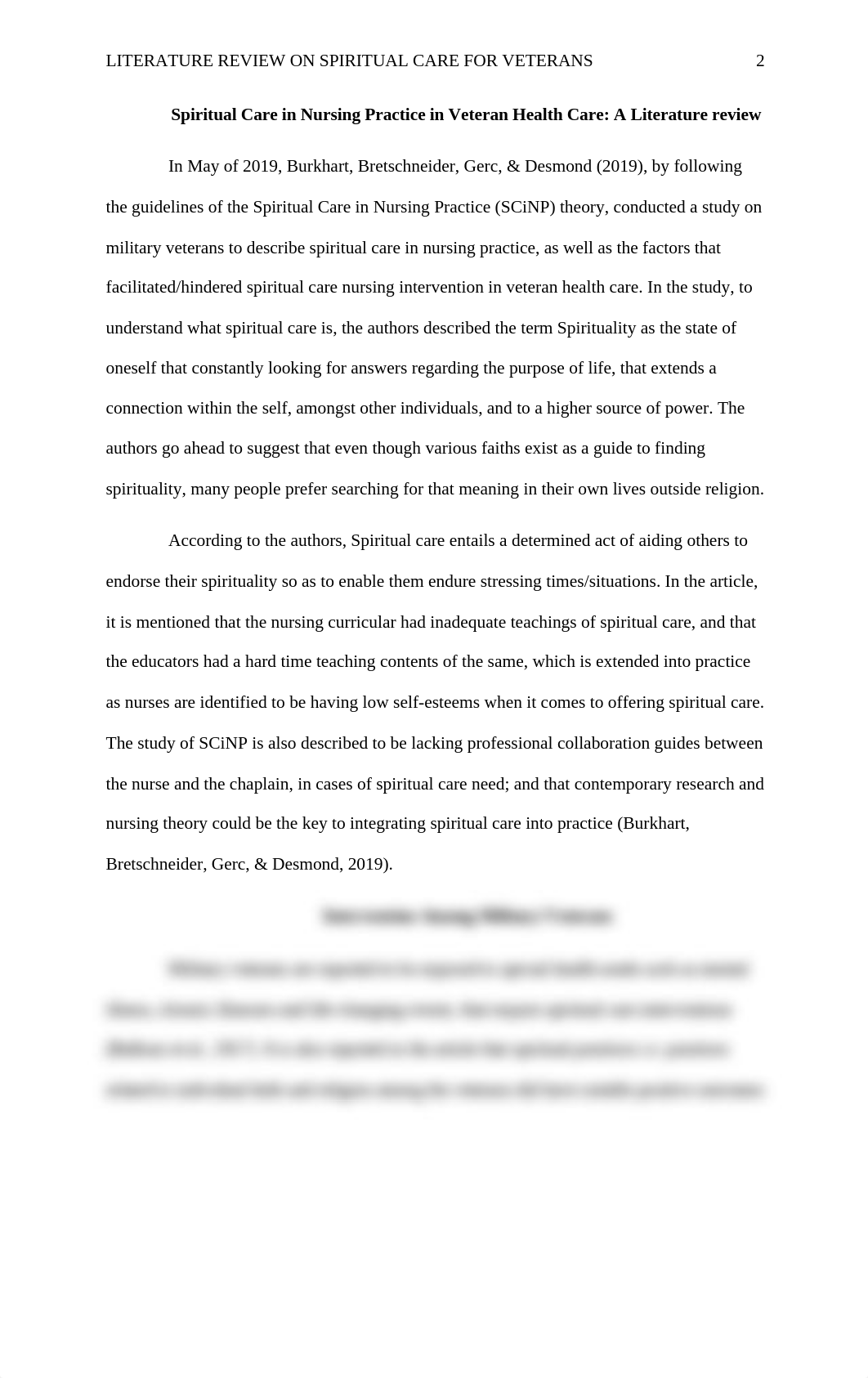 LITERATURE REVIEW ON SPIRITUAL CARE FOR VETERANS.docx_ddu21r33zn6_page2