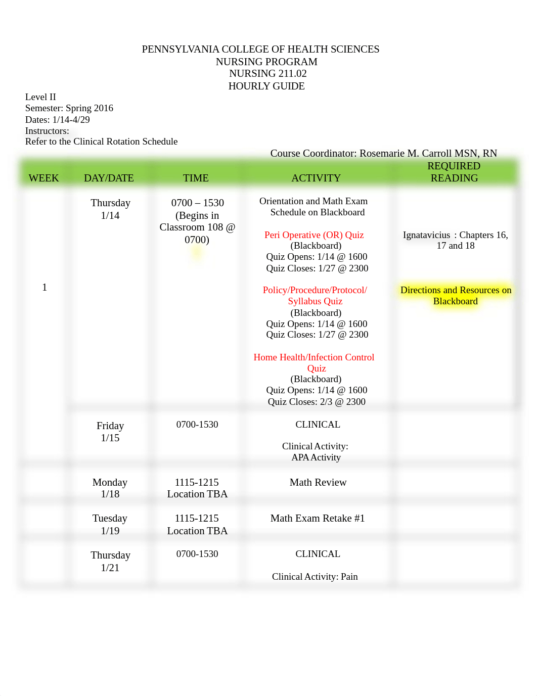 NUR211.02 Hourly Guide Sp 16.doc_dducescpi73_page1