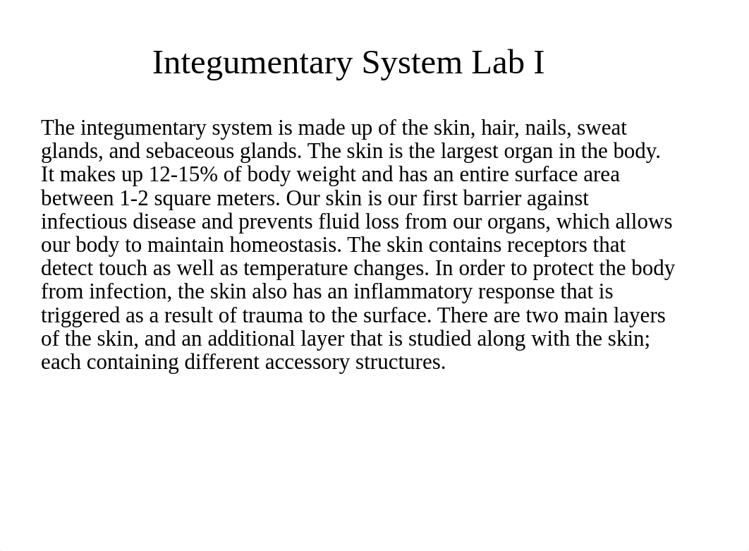 Integumentary System Lab I (Summer 2022).pdf_ddud2lwp3g1_page1