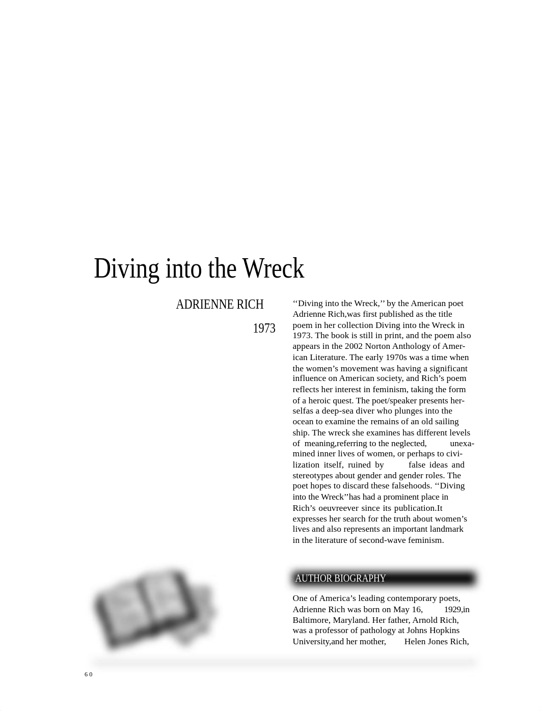 Diving_into_the_Wreck by Adrienne Rich - Poem & Analysis.PDF_dduhju0px3n_page1