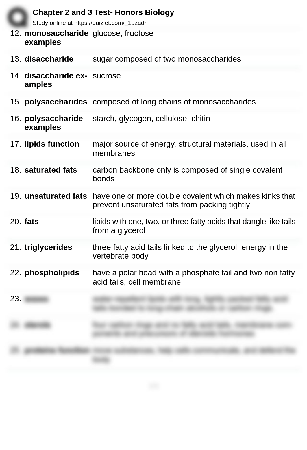 Chapter 2 and 3 Test- Honors Biology.pdf_ddursc848j4_page2