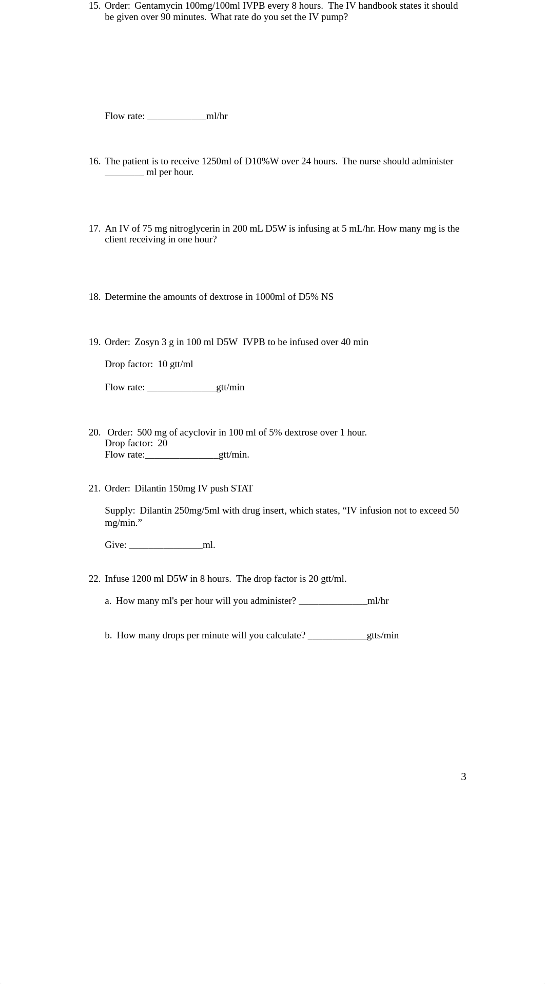 IV Calculation Practice Exam .doc_dduui1qik13_page3