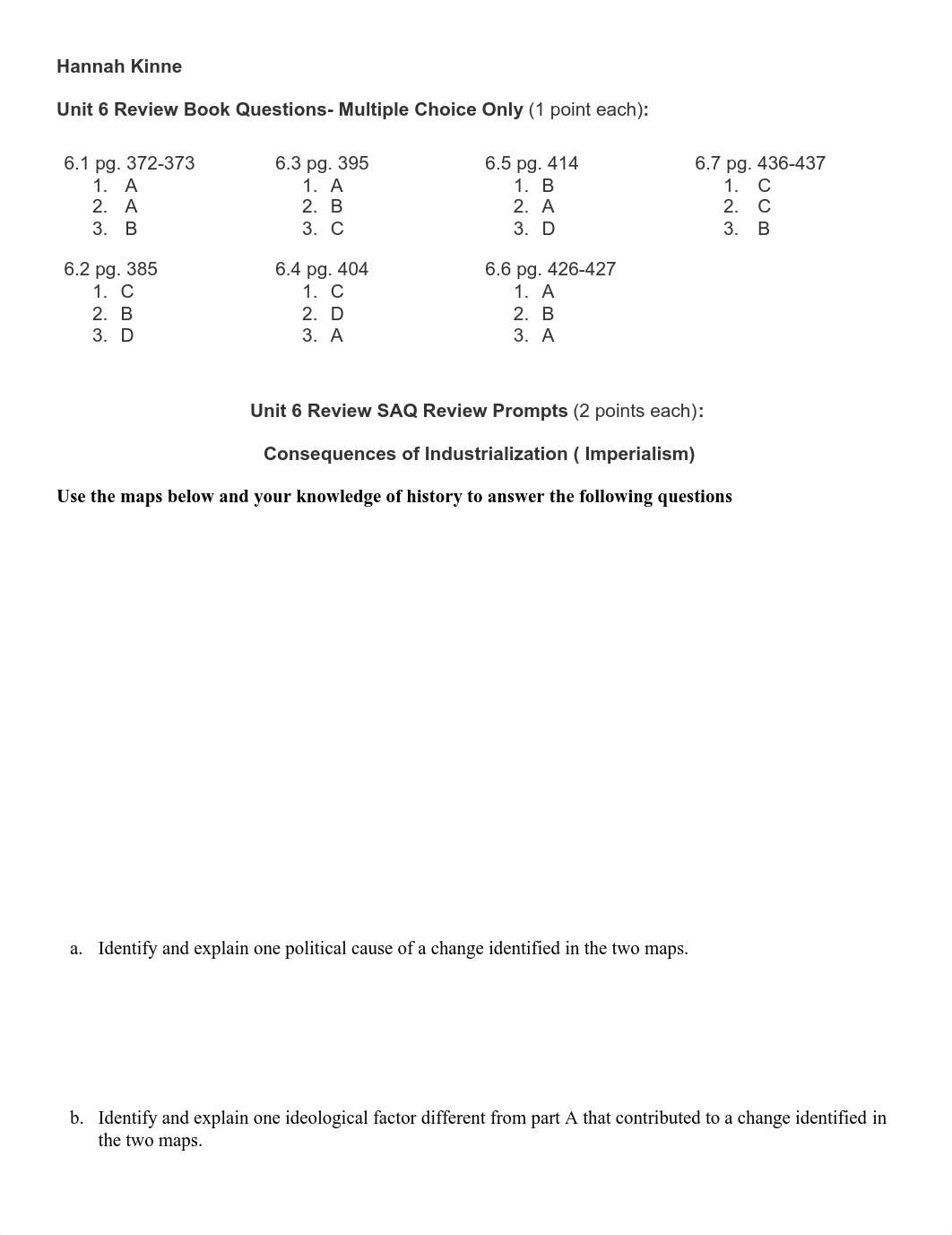 Unit 6 Multiple Choice and SAQ's.pdf_dduzgt21uns_page1