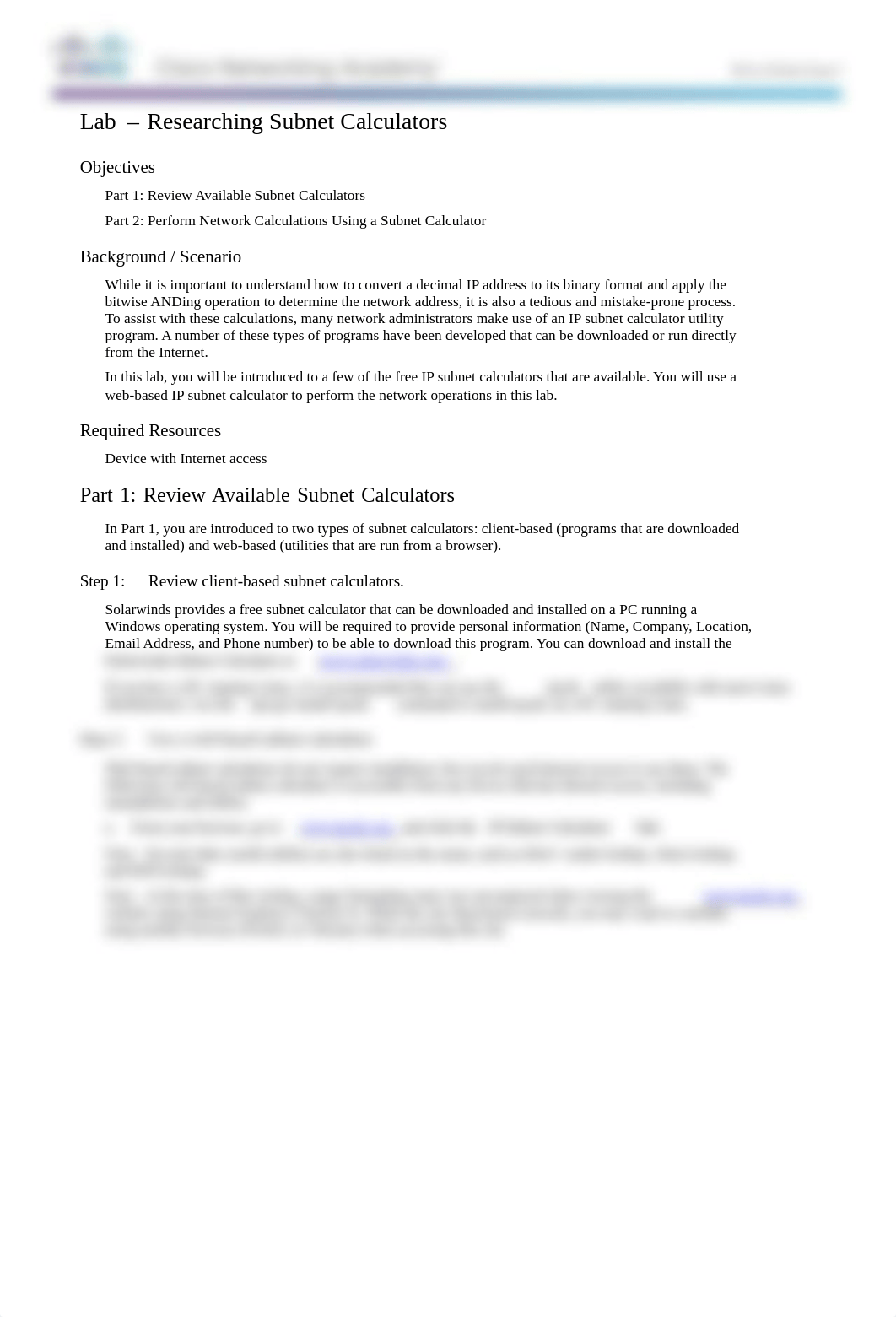 9.1.4.10 Lab - Researching Subnet Calculators_ddv3f017mir_page1