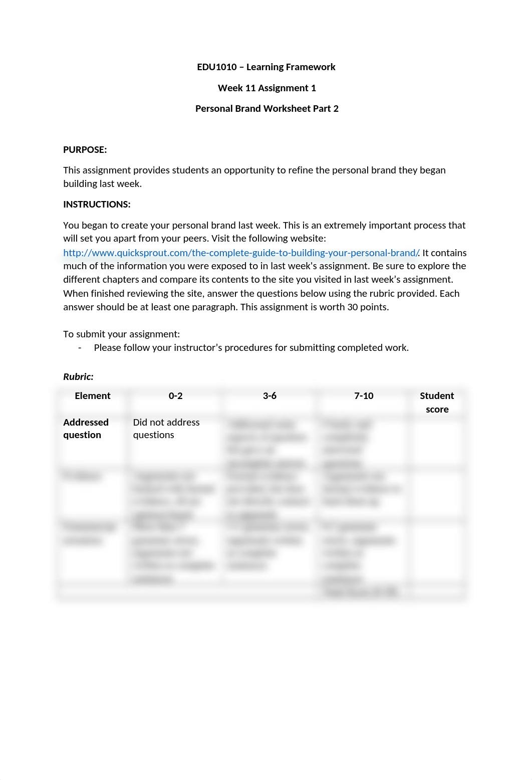 EDU1010WK11Assign1- Personal Brand Worksheet.docx_ddvc90jamqf_page1