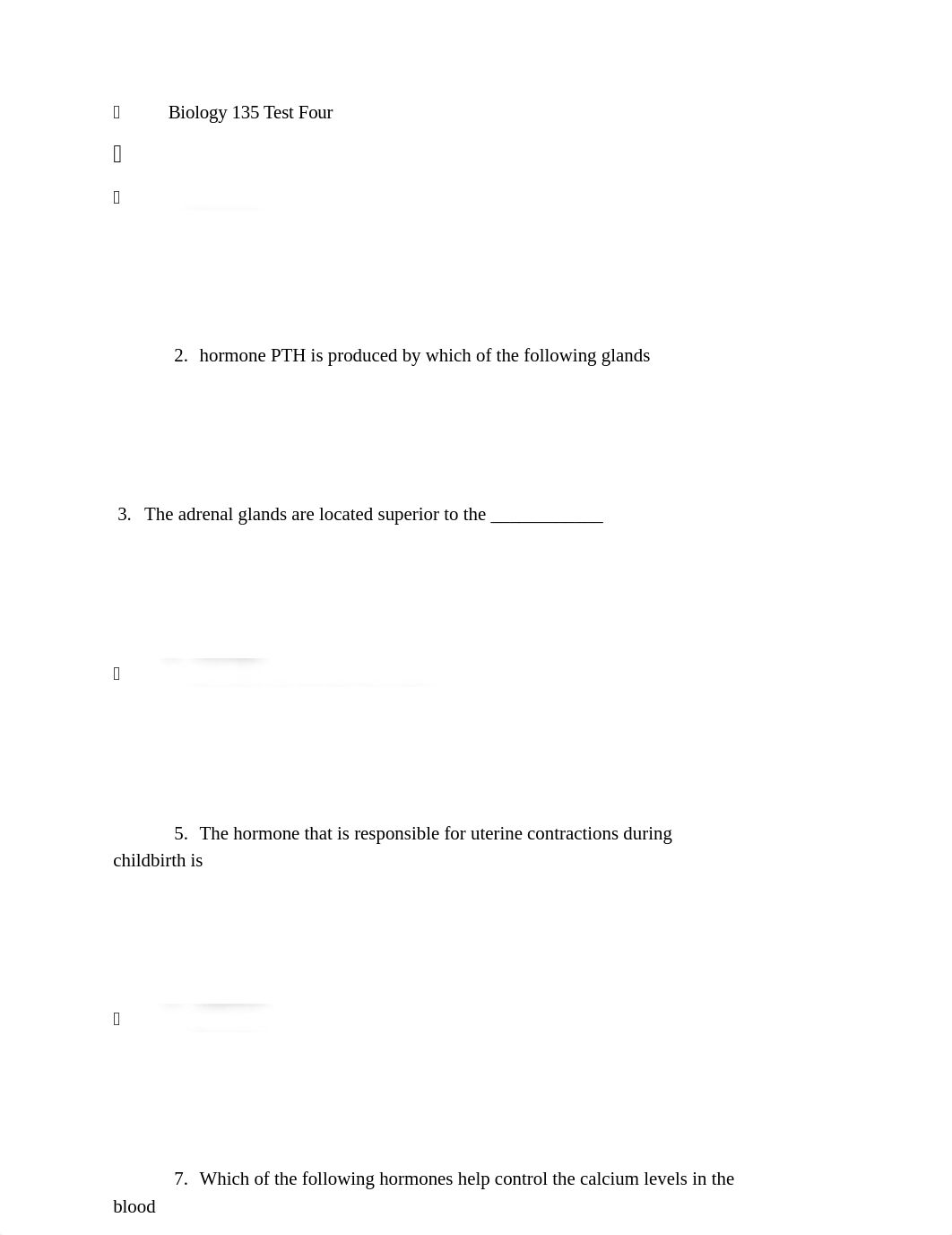 Biology 135 Test Four_ddvg14nqlif_page1