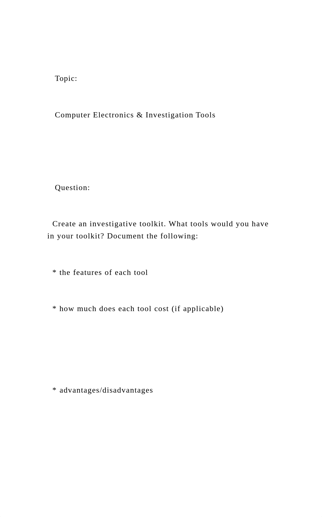 Topic     Computer Electronics & Investigation Tools  .docx_ddvgzjljfr8_page2