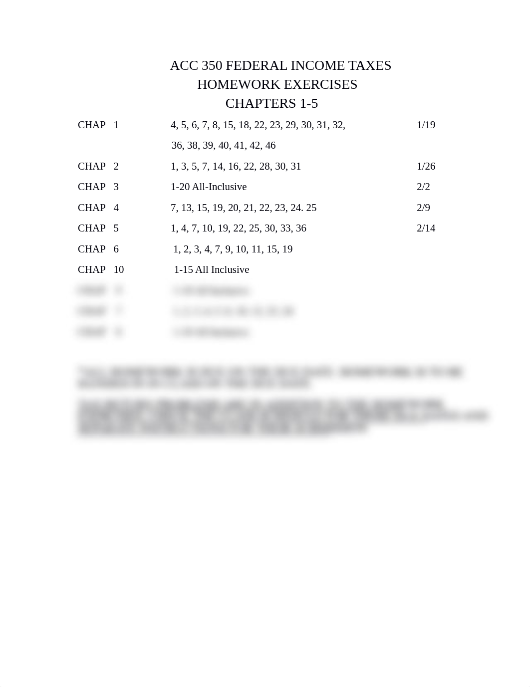 ACC 350 FEDERAL INCOME TAXES HOMEWORK_ddvwyib8kko_page1