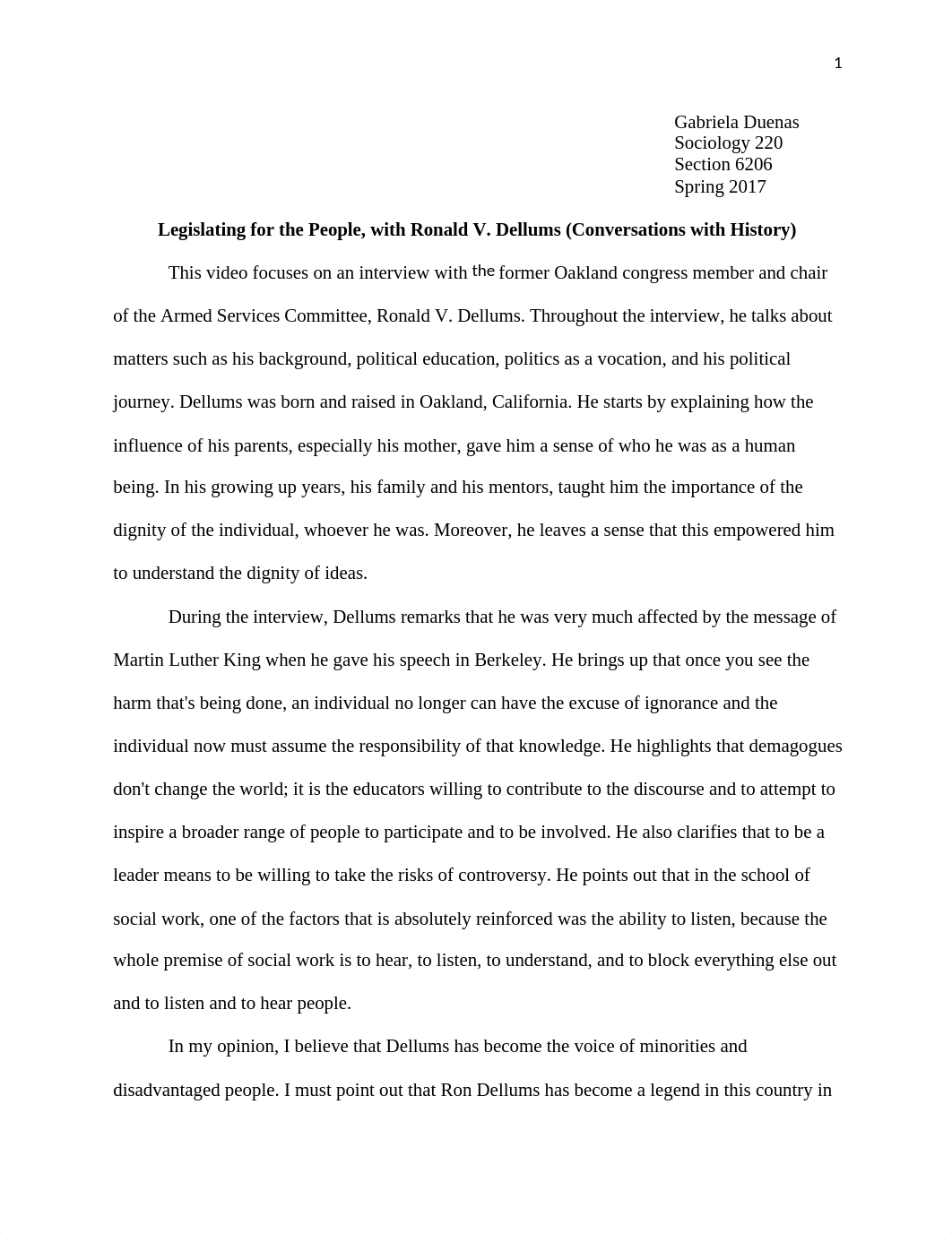 9. Video #5; Legislating for the People, with Ronald V. Dellums (Conversations with History)_ddvyvaopiut_page1