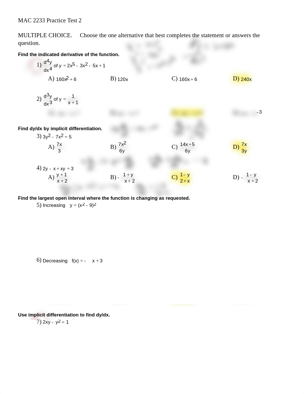 MAC 2233 TR Fall 2019 Practice test 2.pdf_ddw1t7oggy9_page1