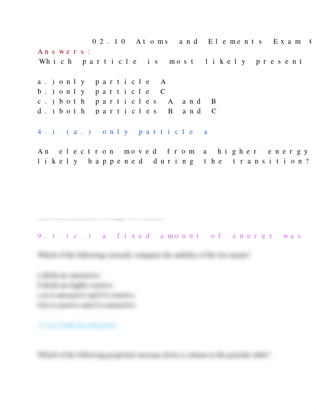 atoms_and_elements_exam_corrections_ddw21xkdcg5_page1