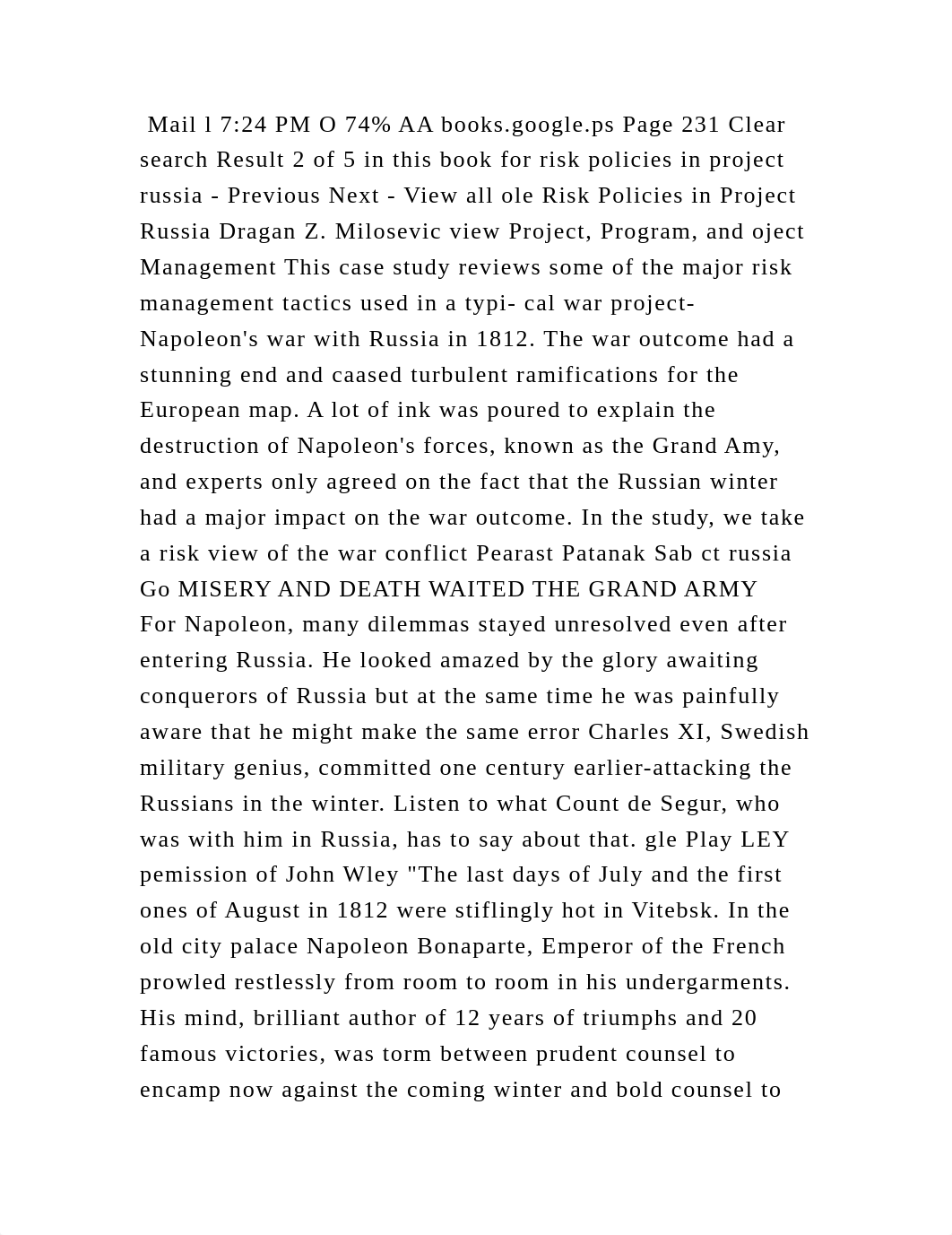 Mail l 724 PM O 74 AA books.google.ps Page 231 Clear search Result .docx_ddw2bkeby7b_page2