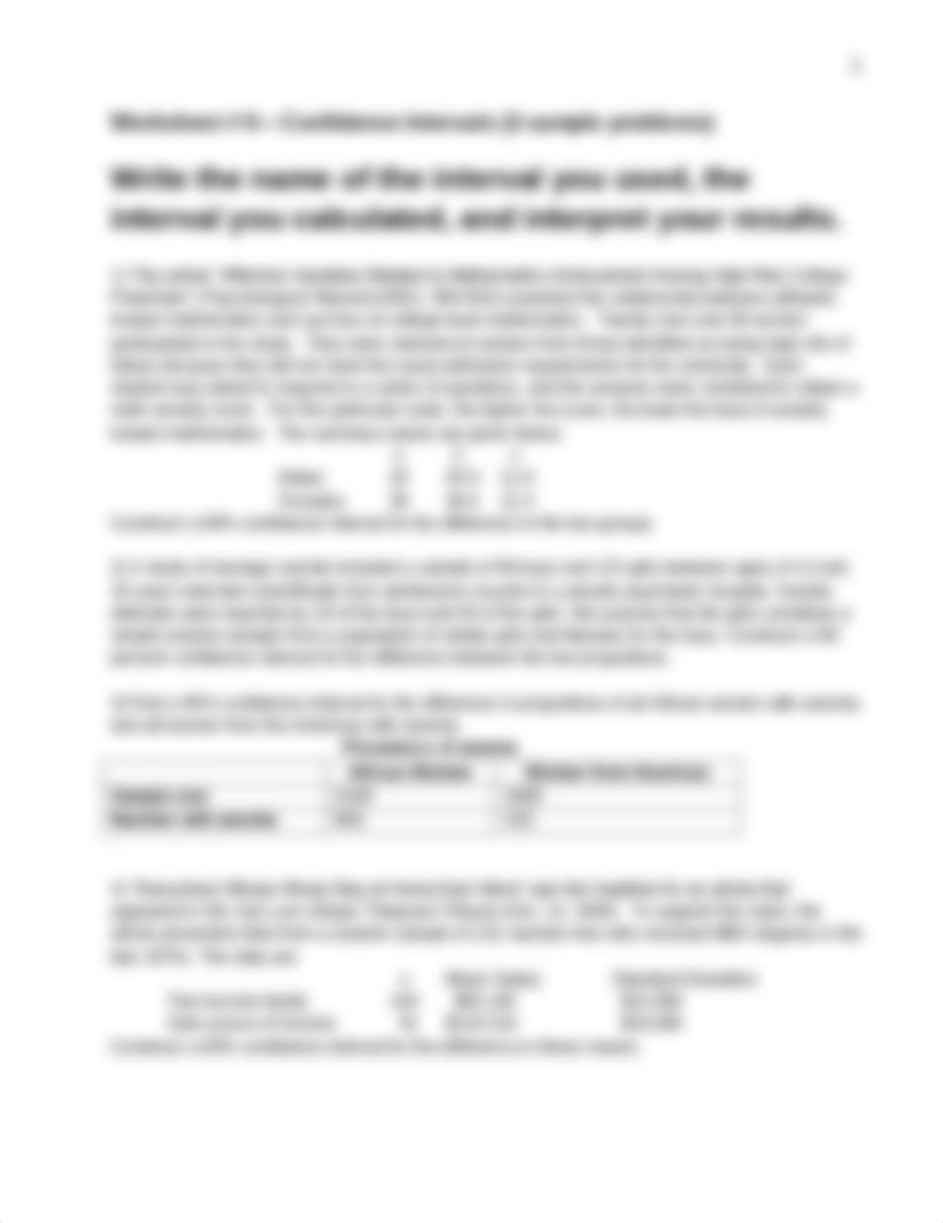 WS 6  Confidence Intervals with 2 Samples.pdf_ddw8dp2vmri_page1