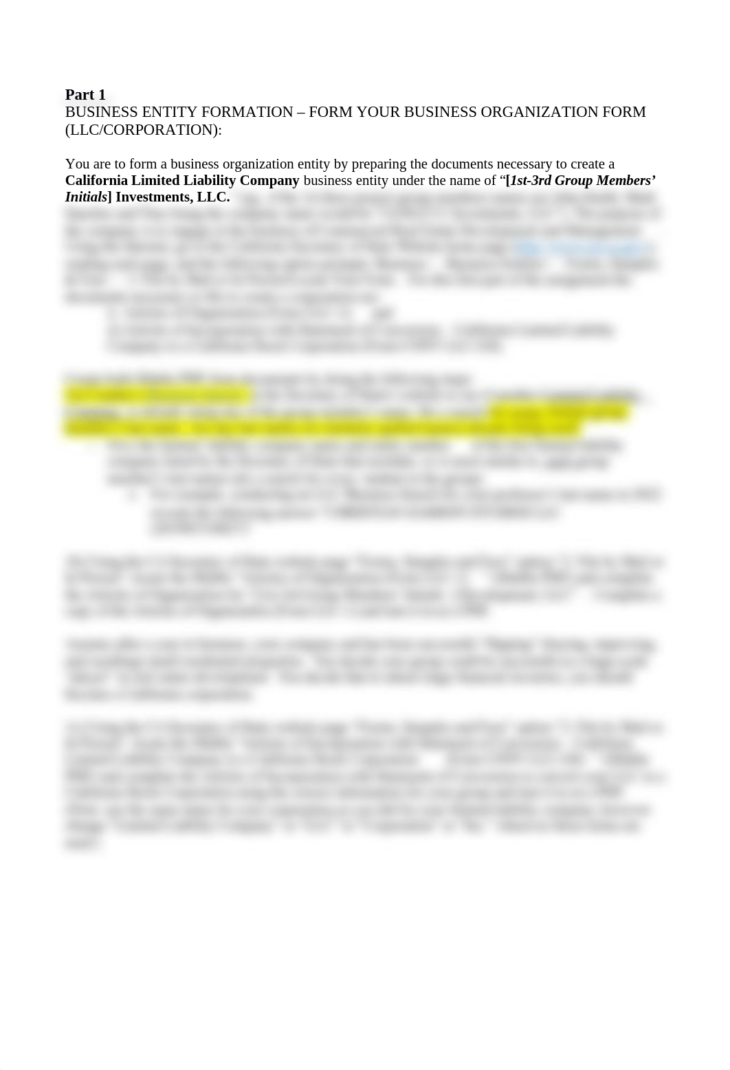 Law 2, Assignment 1 - Business Organization Forms, Securities Regulation and Property, Winter 2023-1_ddwa3qz635v_page2