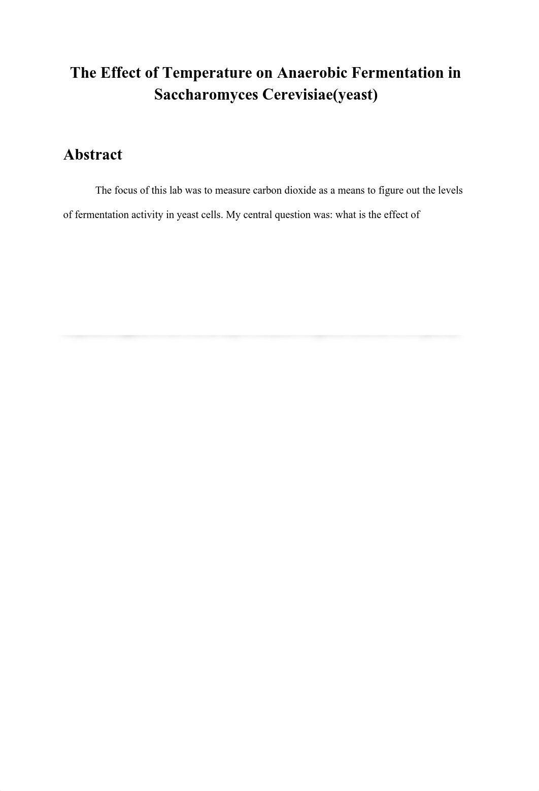 The Effect of Temperature on Anaerobic Fermentation in Saccharomyces Cerevisiae(yeast).pdf_ddwwji8pohz_page1