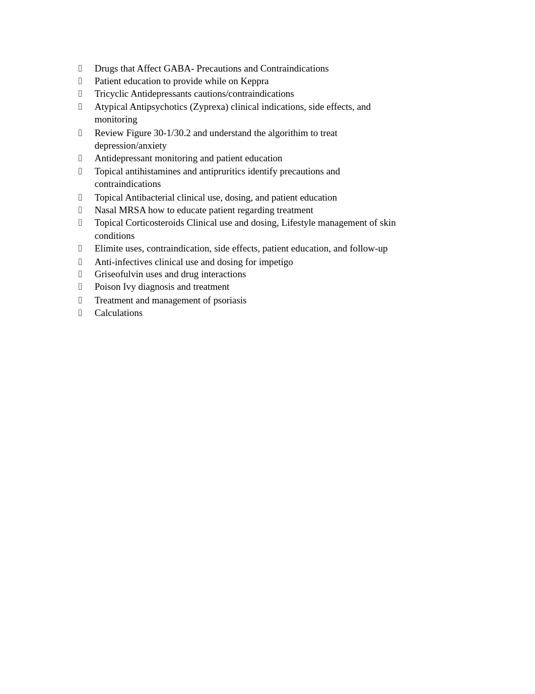 Pharmacology Study Guide Exam 3.docx_ddwwr36y5k7_page2