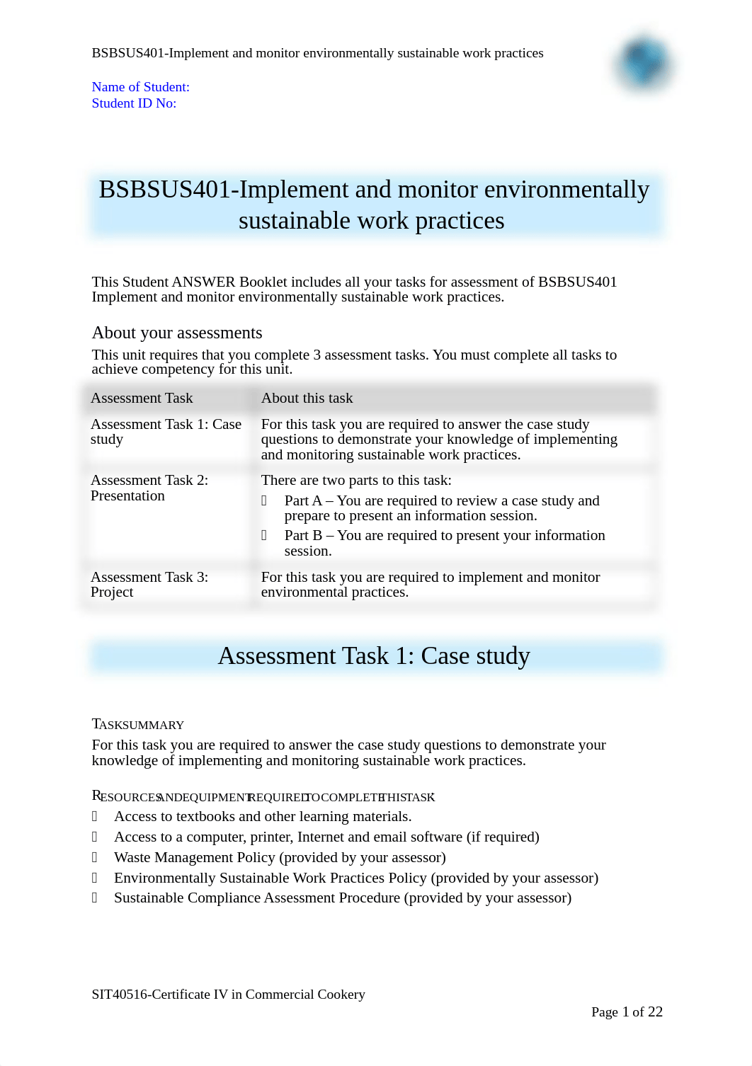 BSBSUS401-Student ANSWER Booklet --1.docx_ddwx2wltfhp_page1