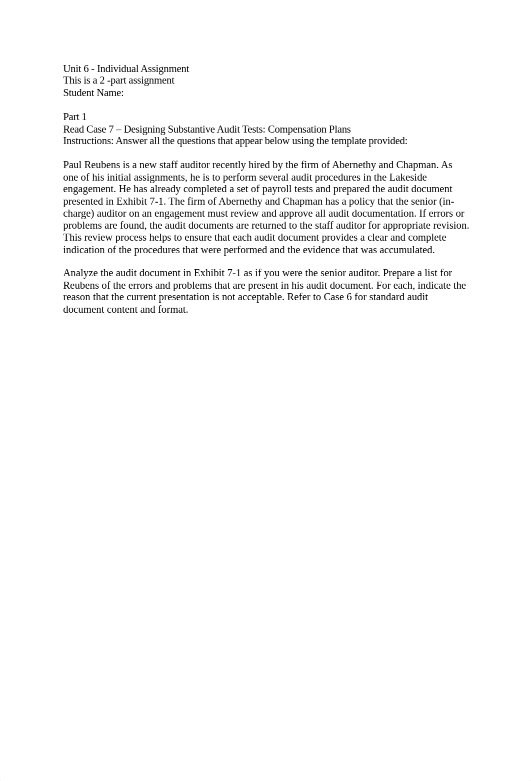 Designing Substantive Audit Tests Compensation Plans.docx_ddx04laf81k_page1