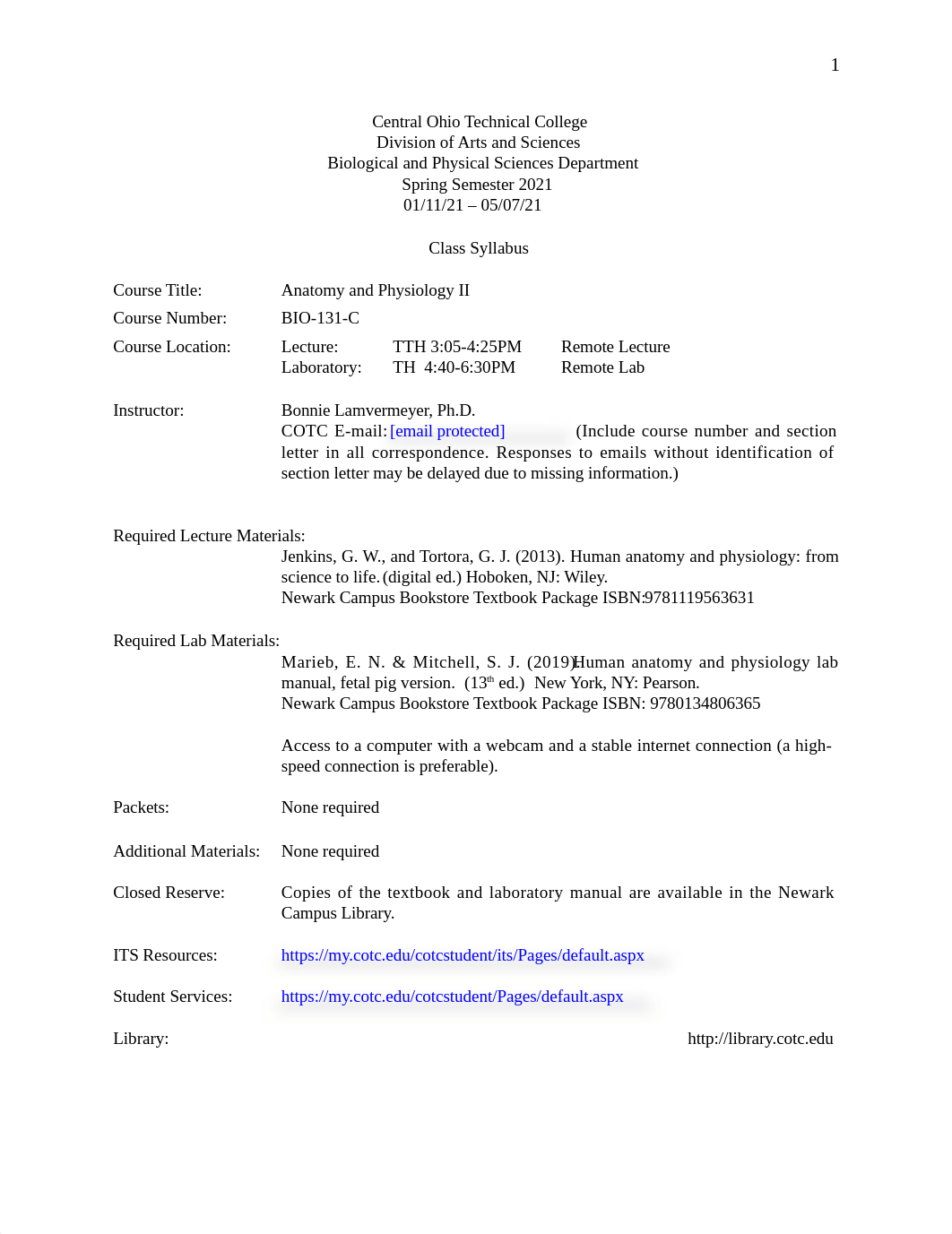 BIO-131-C Syllabus SP21 Lamvermeyer (1).docx_ddxd86rwna9_page1