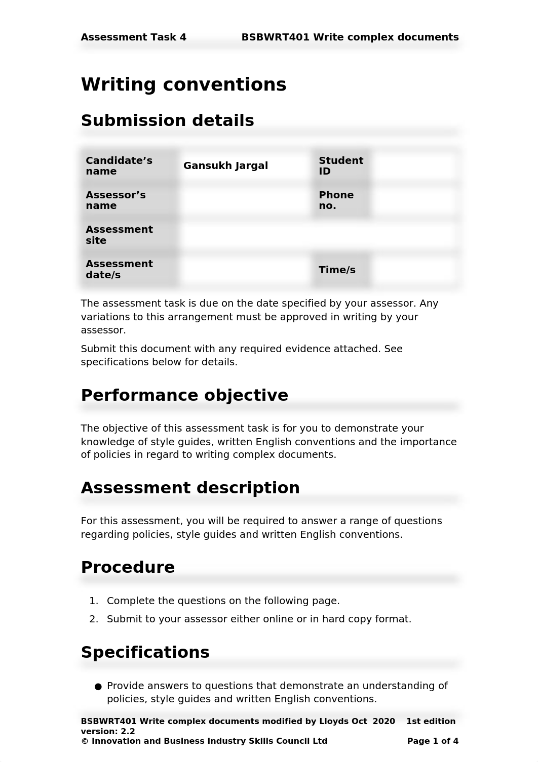 BSBWRT401 Task 4 Gansukh Jargal.docx_ddxesthaoop_page1