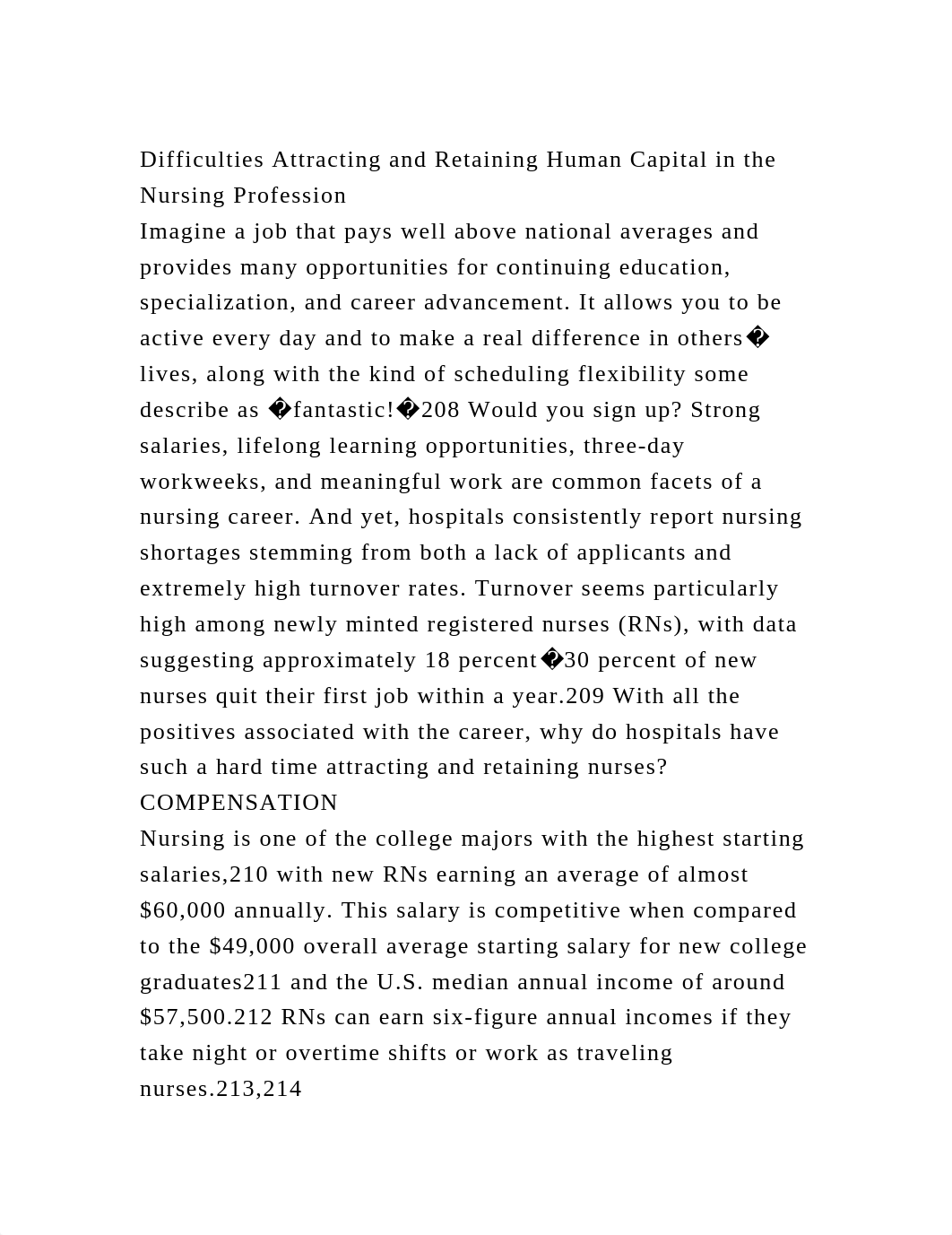 Difficulties Attracting and Retaining Human Capital in the Nursing P.docx_ddxhwywhbaf_page2