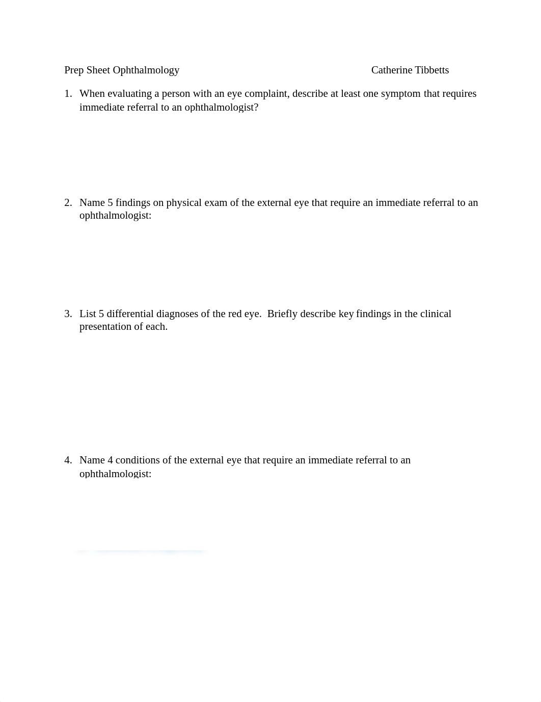 N782D Prep Sheet - Ophthalmology 1.docx_ddxr7vlshu1_page1