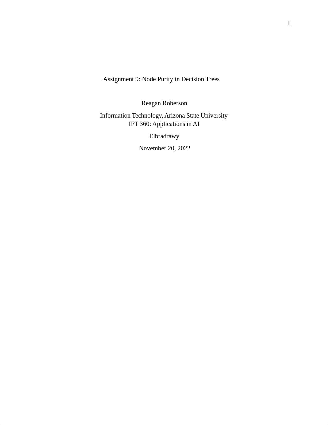 Assignment 9 Node Purity in Decision Trees.docx_ddxuttcibfv_page1