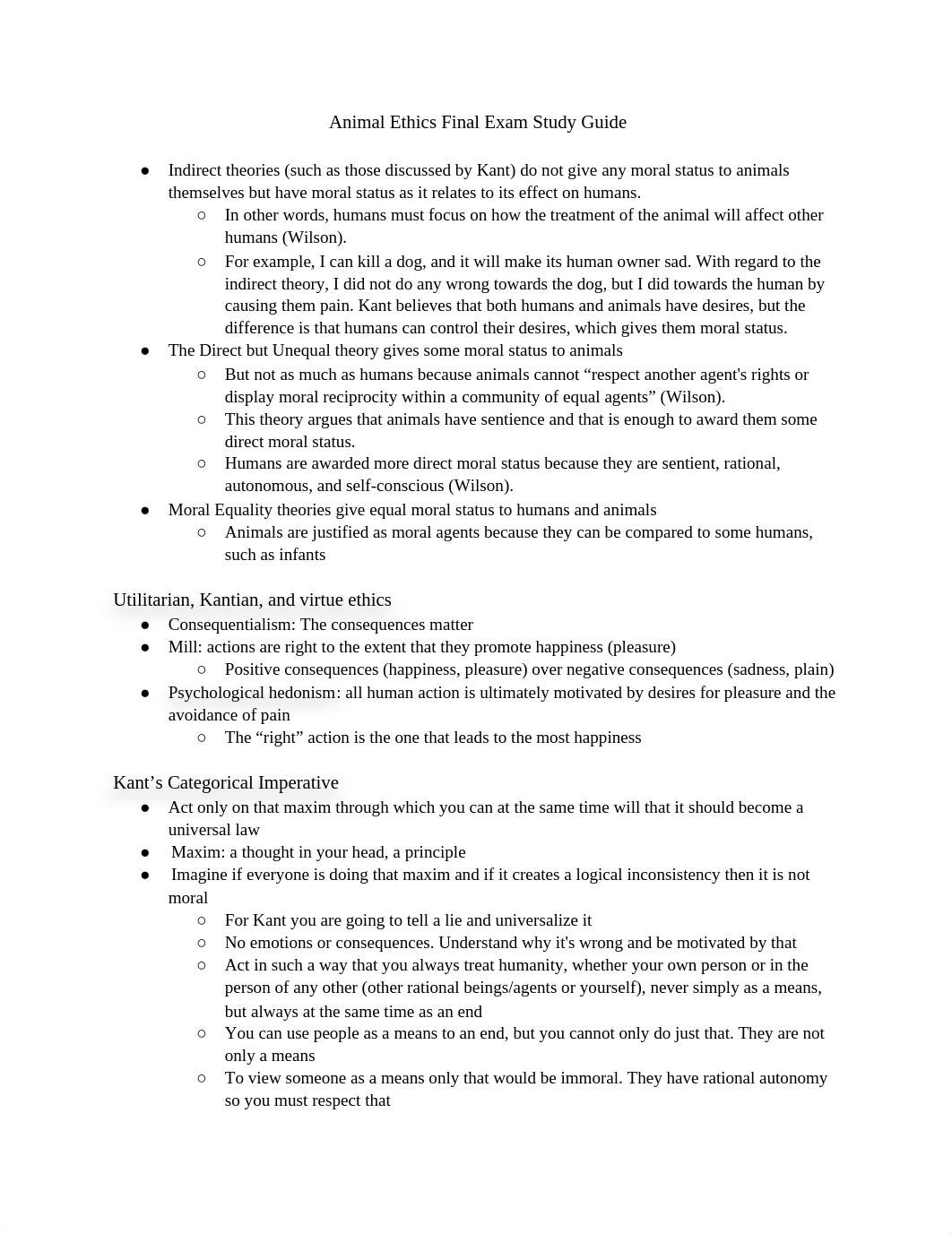 Animal Ethics Final Exam Study Guide.docx_ddxw6ikoas8_page1