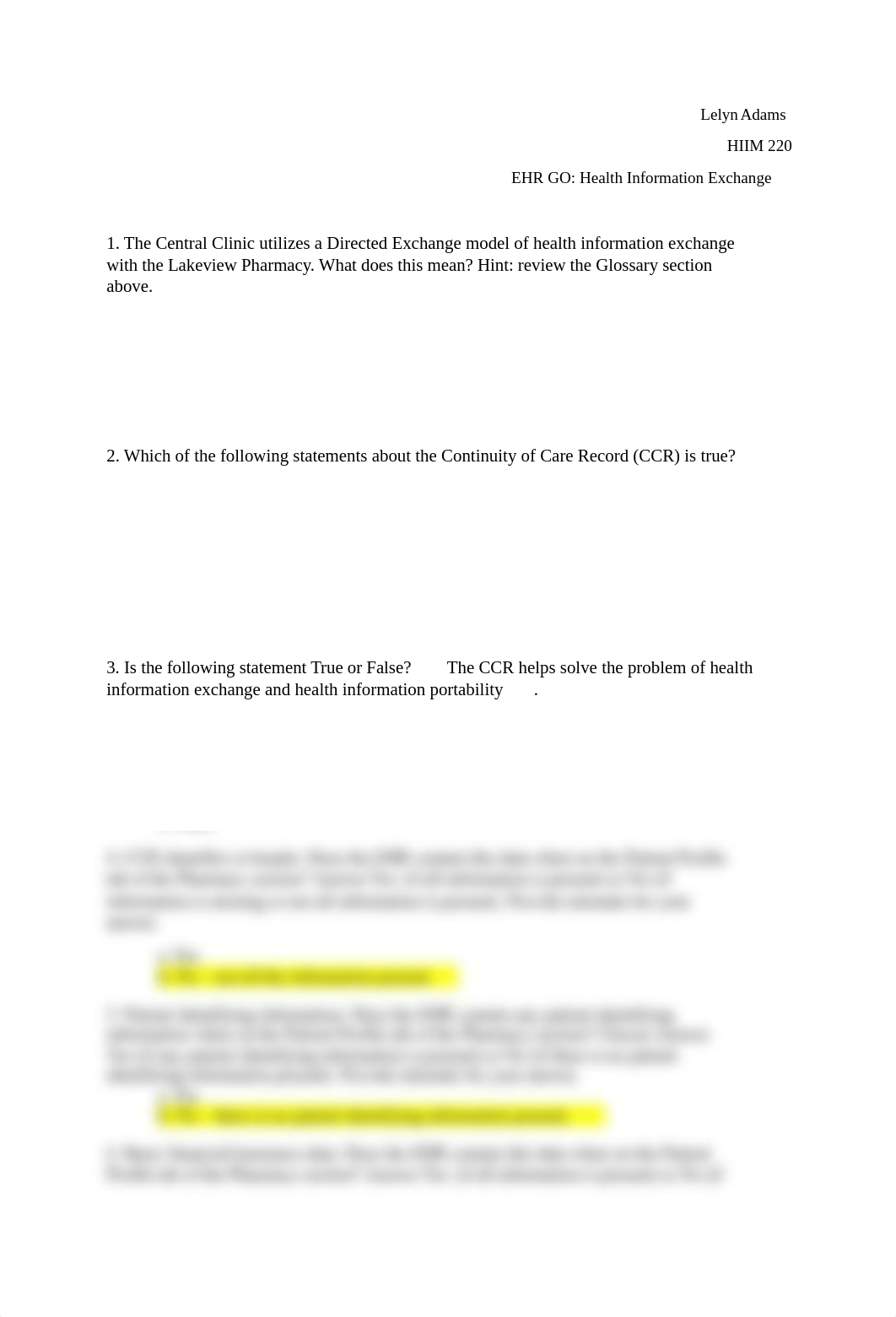 HIIM220 Health Information Exchange Lelyn Adams.docx_ddy4s5nvoh2_page1