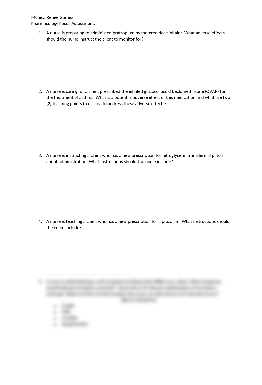 ATI Focused Pharmacology Questions..docx_ddykv15437j_page1