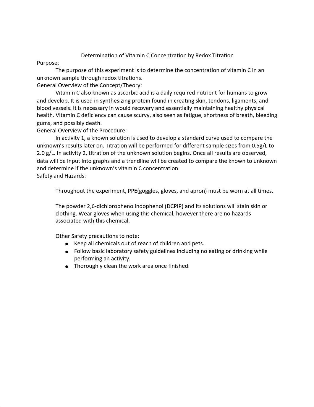 Prelab - Determination of Vitamin C Concentration by Redox Titration.docx (1).pdf_ddymrnxoh58_page1