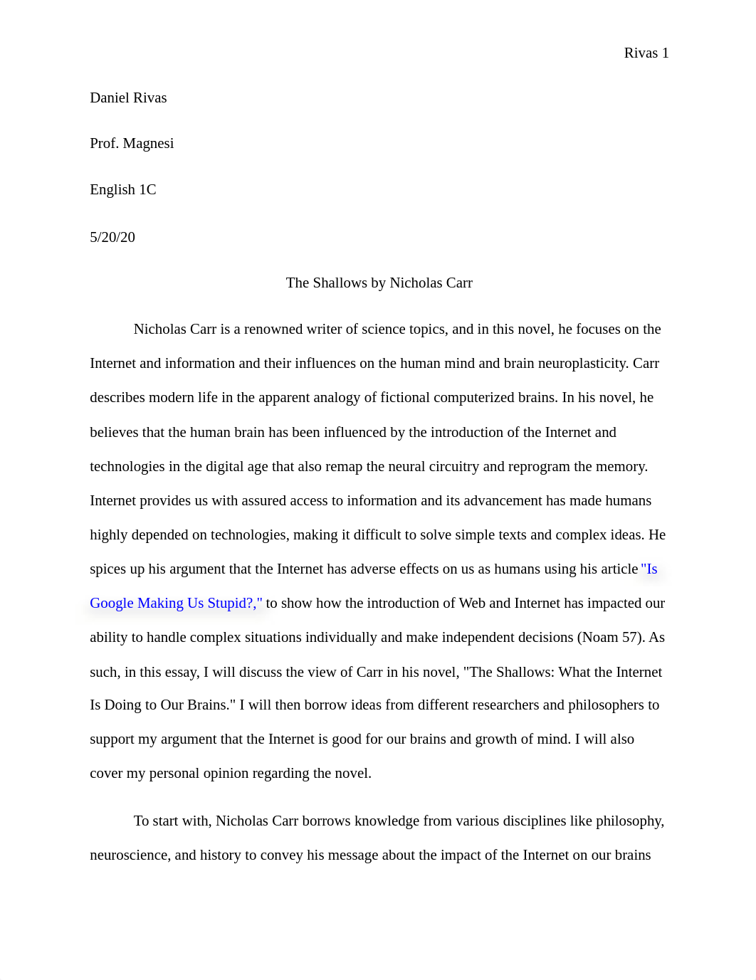 Essay 3 - Responding to The Shallows.docx_ddyqax0g9ur_page1