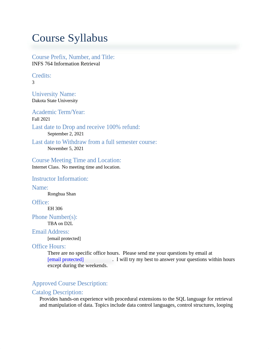 Course Syllabus INFS 764 DT1 F21.docx_ddyy32h6x7b_page1