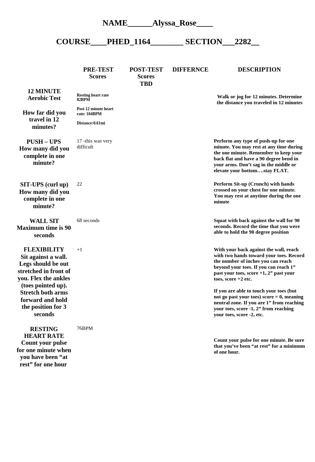 Pre Fitness Test Score Sheet & Post Fitness Score Sheet1.doc_ddyzijok16k_page1