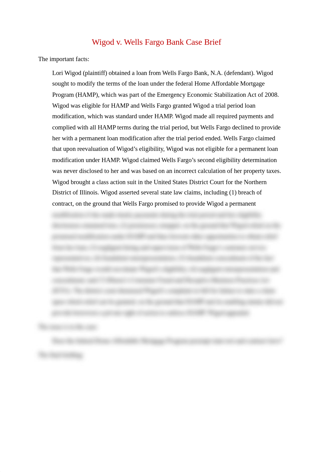 Wigod v Wells Fargo Case Brief.docx_ddz01pwac3u_page1