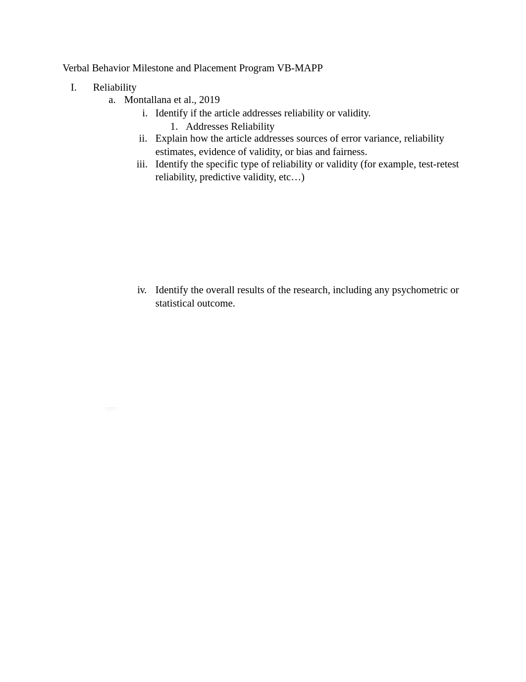 Validity and Reliability Assignment 2 OUTLINE.docx_ddz3byaktg4_page1