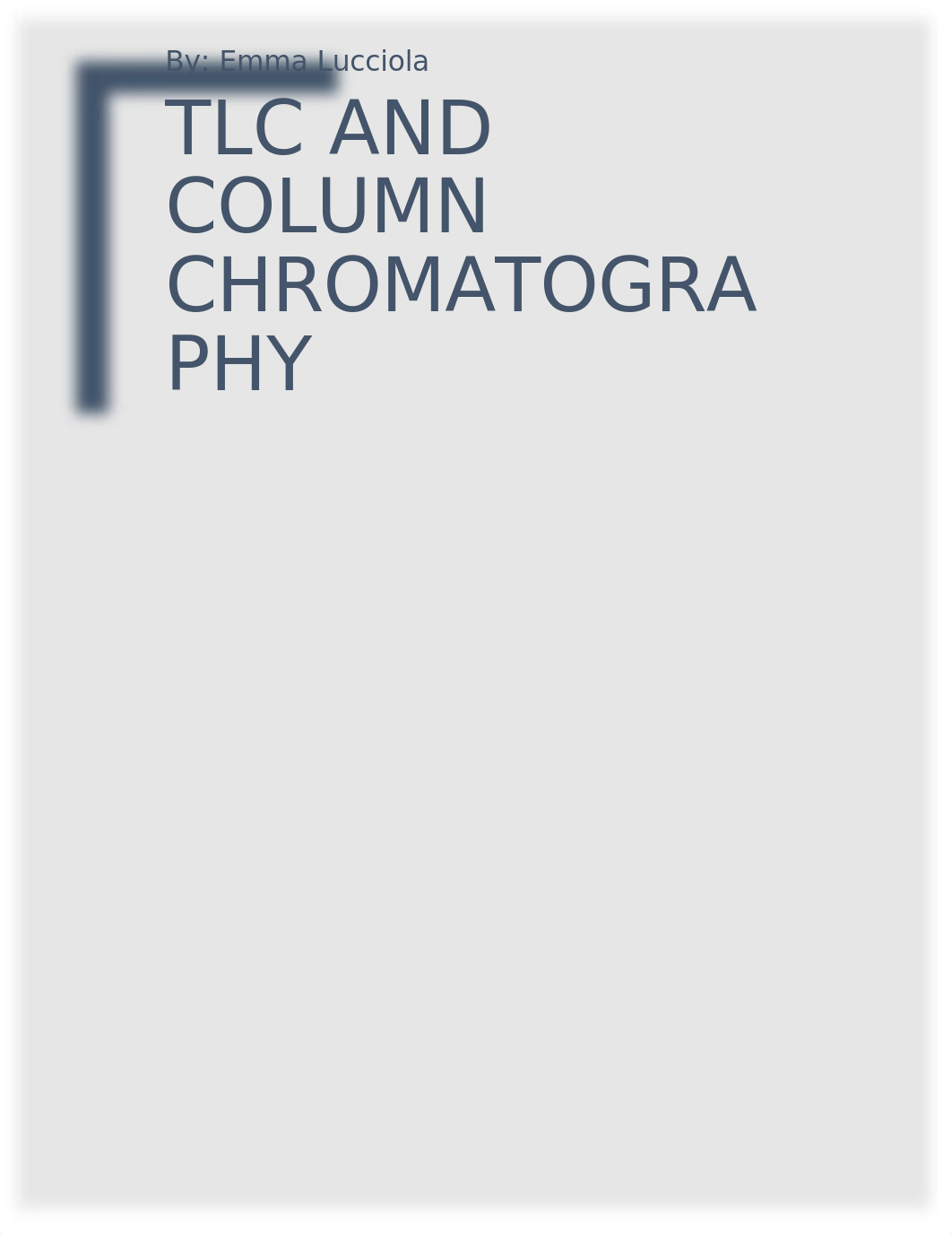 Lucciola, E - TLC and Column Chromatography_oc1.docx_ddzfqzabojn_page1