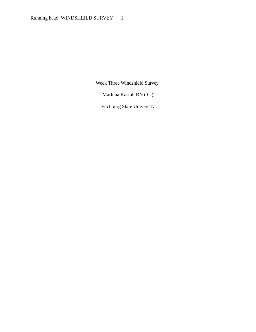 Week Three Windshield Survey with title page .docx_ddzm96dsllq_page1