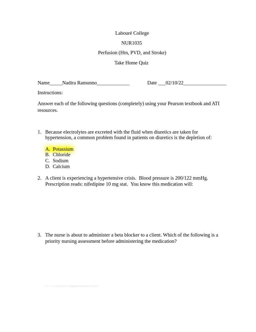 Perfusion Take Home Quiz.docx_de090tlht30_page1