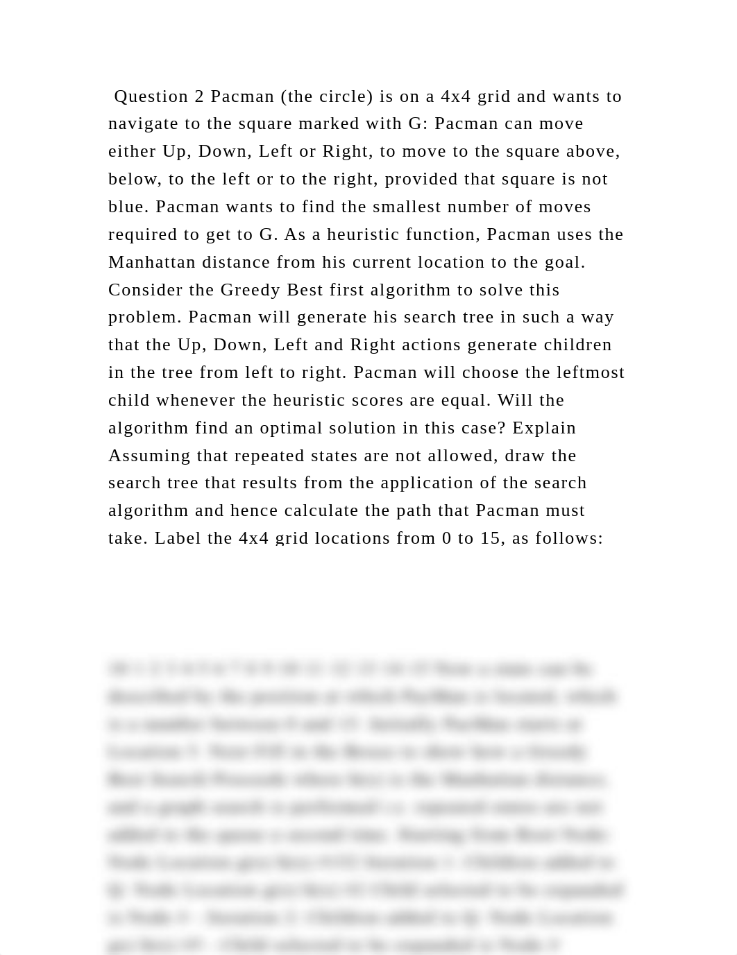 Question 2 Pacman (the circle) is on a 4x4 grid and wants to navigate.docx_de0y9pyx7ll_page2